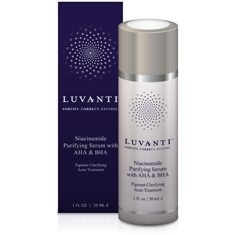 Niacinamide Purifying Serum with AHA amp BHA Luvanti 174 